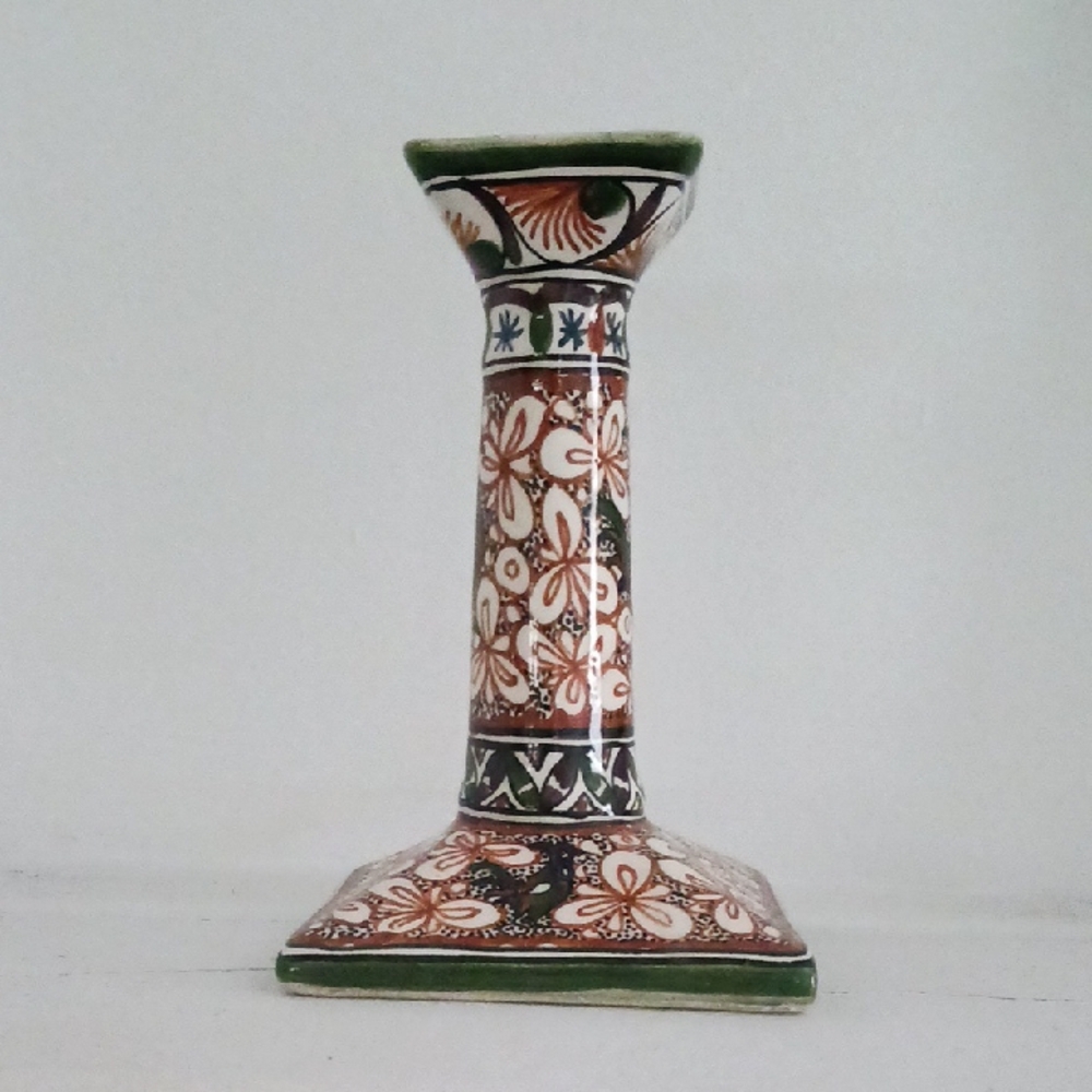 Estrela de Conimbriga Candlestick Portugal XV Ceramic Candle Holder